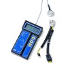 Comprobador digital de la presi�n, con conector el�ctrico para la comprobaci�n de la presi�n y fugas, en los sistemas de inyecci�n por ra�l com�n