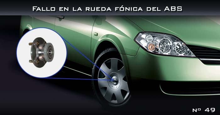 Fallo en el sensor del ABS