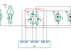 Esquema del sensor del acelerador