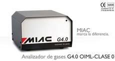 Analizador de gases.